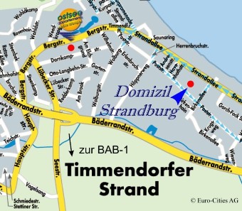 Anfahrt Domizil Strandburg